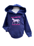 Just a girl who loves horses hoodie