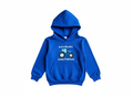 Just a boy who loves tractors hoodie - Blue Tractor