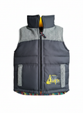 Grey Digger Bodywarmer Gilet