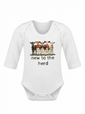 New To The Herd Cow Bodysuit