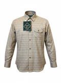 Cream Check Shirt