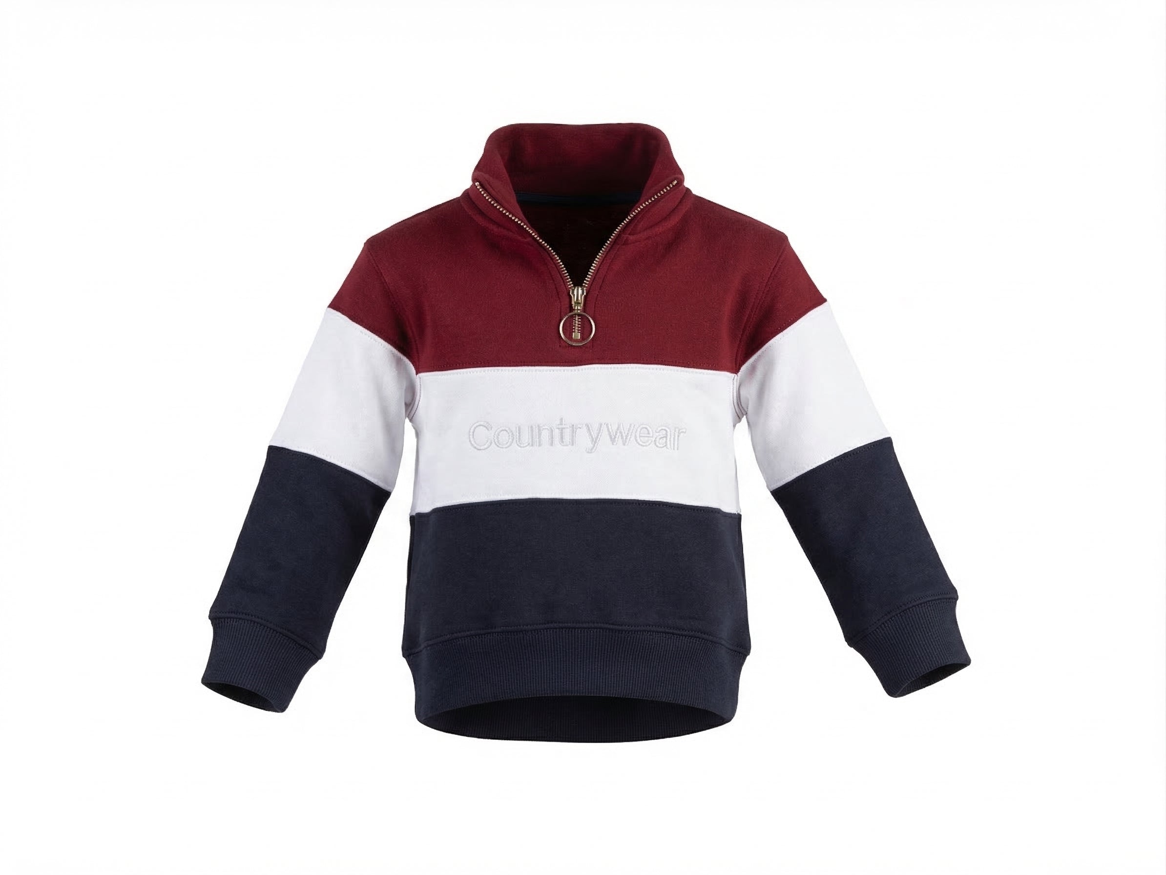 Red Striped Rugby Top