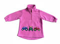 Pink Tractor Fleece