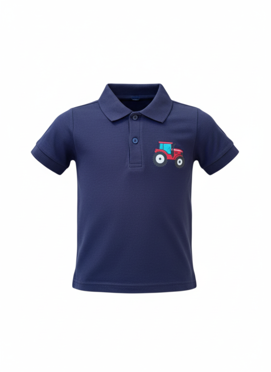 Red Tractor Polo Shirt