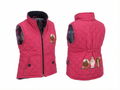 Fushia Pink Pony Bodywarmer Gilet